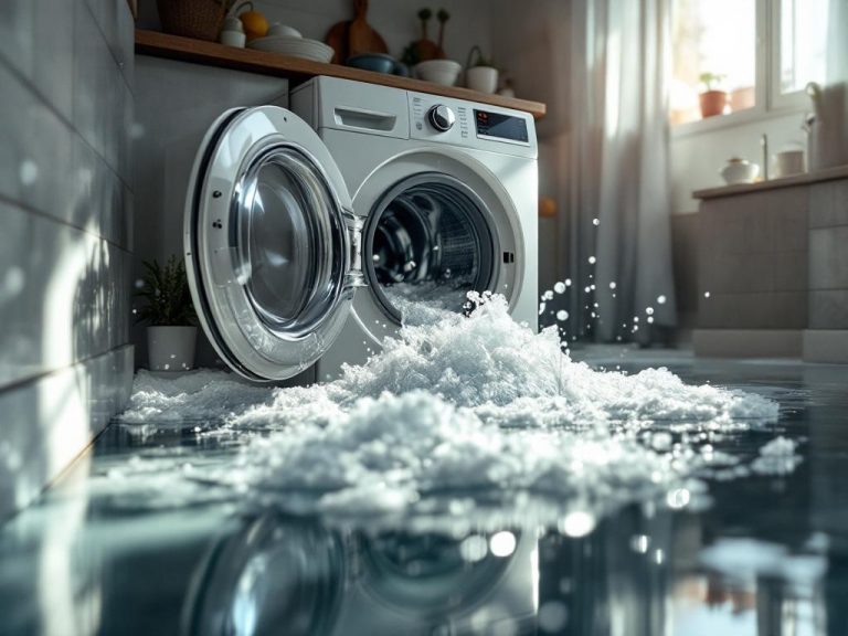 Problemas de aclarado en lavadoras de Madrid por agua dura