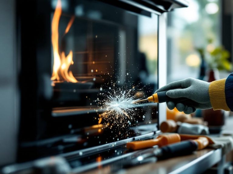 Reparación de cristal roto en horno Balay