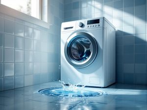 Causas comunes de fugas de agua en lavadoras