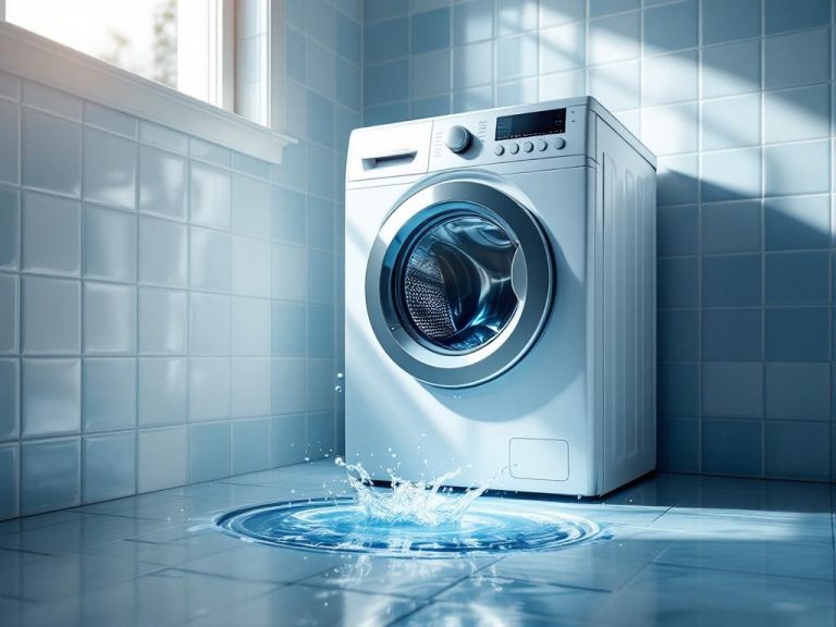 Causas comunes de fugas de agua en lavadoras