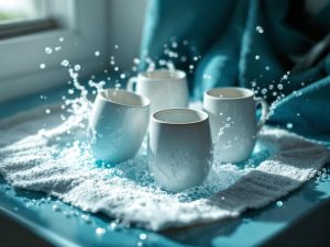 Soluciones para vasos blanquecinos en lavavajillas